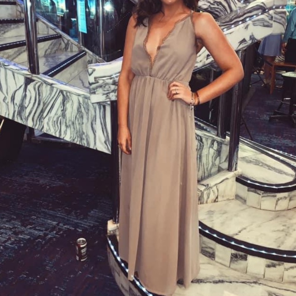 Mauve dress